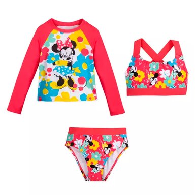 SET ROPA BAÑO NIÑA DISNEY MULTICOLOR MINNIE MOUSE