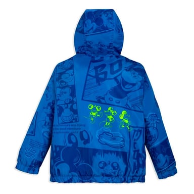 CASACA MANGA LARGA NIÑO DISNEY AZUL MICKEY MOUSE IMPERMEABLE - 2