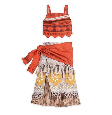 DISFRAZ NIÑA DISNEY MULTICOLOR MOANA VESTIDO PRINCESA