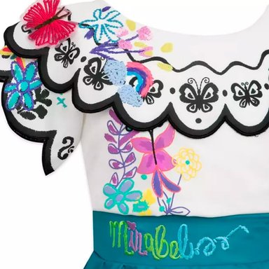 DISFRAZ NIÑA DISNEY MULTICOLOR MIRABEL ENCANTO - 3
