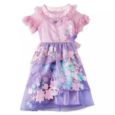 DISFRAZ NIÑA DISNEY LILA ISABELA MADRIGAL ENCANTO