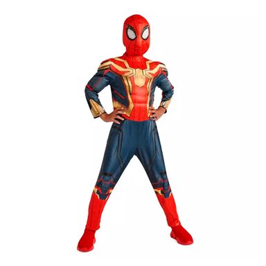 DISFRAZ NIÑO DISNEY ROJO SPIDER-MAN NO WAY HOME REVERSIBLE - 3