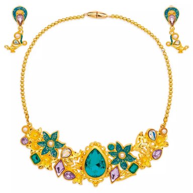 SET DE JOYAS DISNEY PRINCESA JASMINE ALADDIN