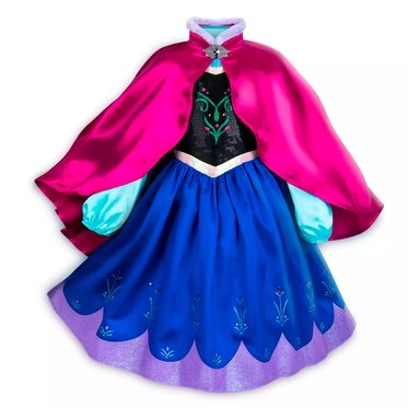 DISFRAZ NIÑA DISNEY MULTICOLOR ANNA FROZEN - 1