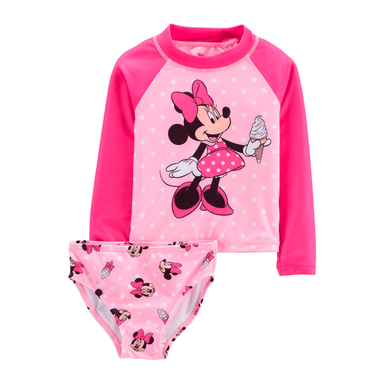 ROPA BAÑO NIÑA CARTER'S ROSADO MINNIE MOUSE 2 PIEZAS