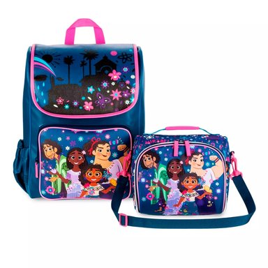 SET MOCHILA Y LONCHERA DISNEY ENCANTO MORADO
