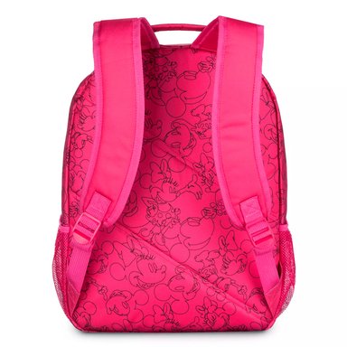 SET MOCHILA Y LONCHERA DISNEY MINNIE MOUSE FUCSIA MICKEY - 3