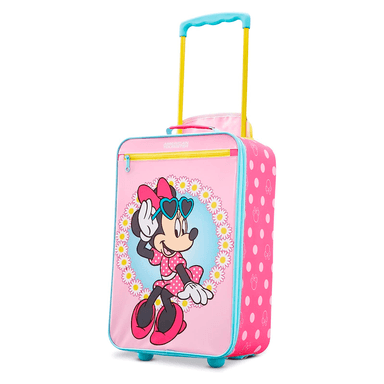 MALETA AMERICAN TOURISTER MINNIE MOUSE ROSADO CON RUEDAS
