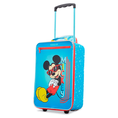 MALETA AMERICAN TOURISTER MICKEY MOUSE CELESTE CON RUEDAS