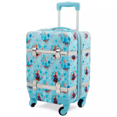 MALETA DISNEY FROZEN 2 CELESTE CLARO CON RUEDAS