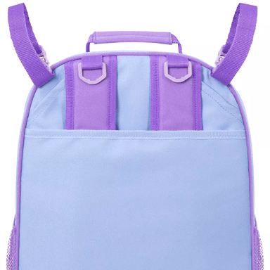 SET DISNEY ANNA Y ELSA FROZEN 2 LILA CLARO MOCHILA Y LONCHERA - 4