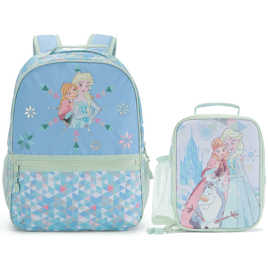 PACK ESCOLAR FROZEN 2 ANNA Y ELSA - MOCHILA + LONCHERA