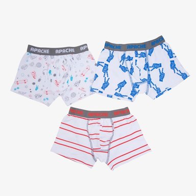 BOXER PILLIN NIÑO PACK 3UN
