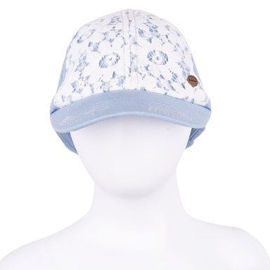 GORRO BEBÉ NIÑA CELESTE