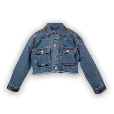 CASACA NIÑA DENIM - 1