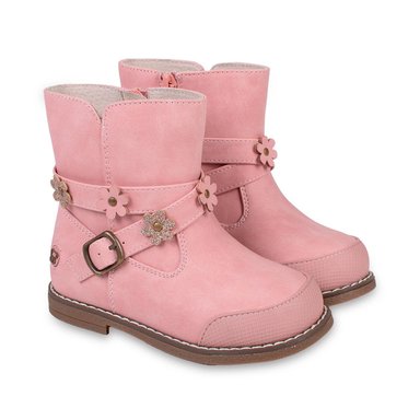 BOTA BEBÉ NIÑA ROSADO TALLA 26 - 1