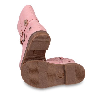 BOTA BEBÉ NIÑA ROSADO TALLA 26 - 4
