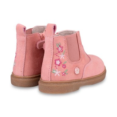 BOTÍN BEBÉ NIÑA ROSADO TALLA 23 - 3