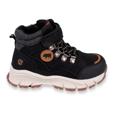BOTÍN BEBE NIÑO TALLA 21 COLOR NEGRO - 2
