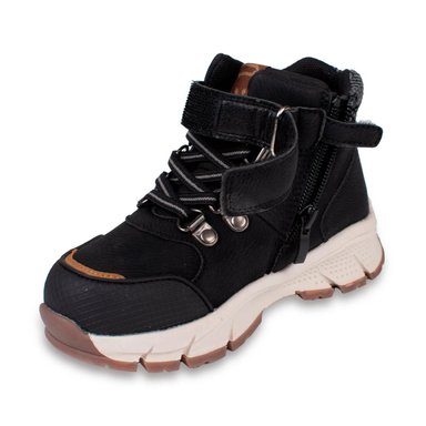 BOTÍN BEBE NIÑO TALLA 21 COLOR NEGRO - 5