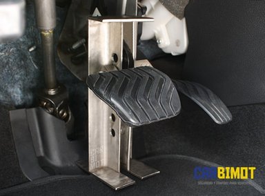 SEGURO BLOQUEO TRABA PEDAL VOLANTE TIMÓN AUTO VEHÍCULOS - 3