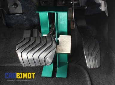 SEGURO BLOQUEO TRABA PEDAL VOLANTE TIMÓN AUTO VEHÍCULOS - 2
