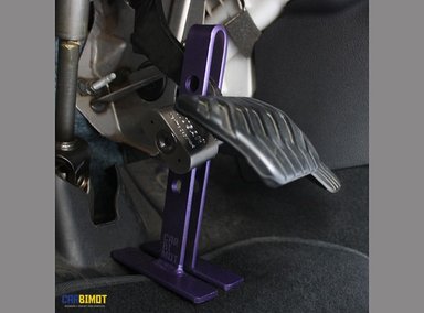 SEGURO BLOQUEO TRABA PEDAL VOLANTE TIMÓN AUTO VEHÍCULOS - 4