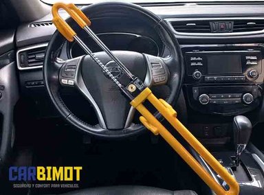 SEGURO BLOQUEO TRABA PEDAL VOLANTE TIMÓN AUTO VEHÍCULOS - 3