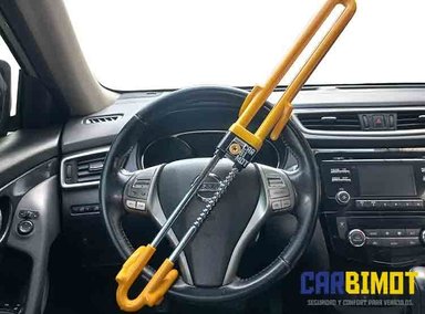 SEGURO BLOQUEO TRABA PEDAL VOLANTE TIMÓN AUTO VEHÍCULOS - 5