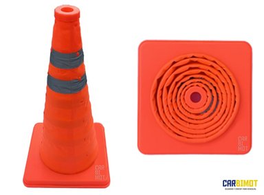 CONO PARANTE SEGURIDAD RETRÁCTIL