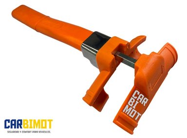 SEGURO BLOQUEO TRABA PEDAL VOLANTE TIMÓN ANTIRROBO AUTOS