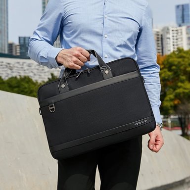 MALETÍN ARCTIC HUNTER GW00022 NEGRO HOMBRE 22 LAPTOP - 6