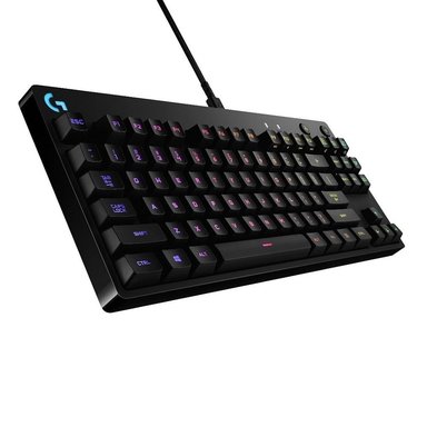 TECLADO LOGITECH G GX BLUE CLICKY RGB LYGHTSYNC PRO TKL - 2
