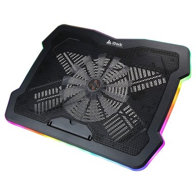 COOLER IDOCK TURBINE IDK-20 RGB 5 NIVELES SOPORTA HASTA 17 PULG - 1