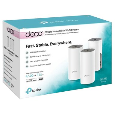 SISTEMA WI-FI TP-LINK MESH DECO E4 (3-PACK) AC1200 - 3