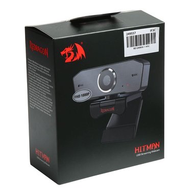 CÁMARA WEB REDRAGON HITMAN GW800 FULL HD 1080P WINDOWS MAC - 5