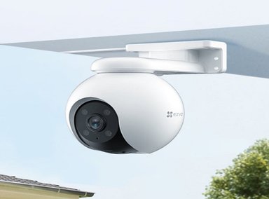 CÁMARA DE SEGURIDAD EZVIZ H8 PRO 3K IP 5MP 2880 X 1620 PX H.265 BLANCO - 4