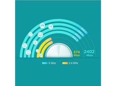 SISTEMA WI-FI TP-LINK MESH DECO X60 3-PACK AX5400 - 3