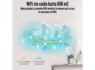 SISTEMA WI-FI TP-LINK MESH DECO X60 3-PACK AX5400 - 4