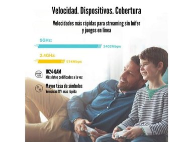 SISTEMA WI-FI TP-LINK MESH DECO X60 3-PACK AX5400 - 5