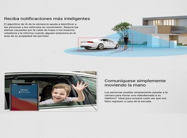 CÁMARA DE SEGURIDAD EZVIZ H3 3K IP 5MP 2880 X 1620 PX IP67 BLANCO - 4