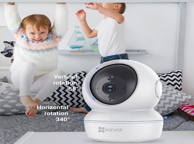 CÁMARA DE SEGURIDAD EZVIZ H6C 2K+ IP 4MP WIFI H.265 BLANCO - 5