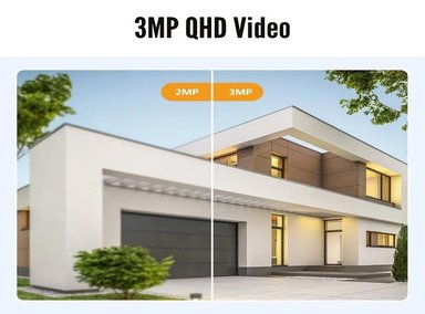 CÁMARA DE SEGURIDAD IMOU CRUISER 2 IP 3MP 2K WIFI 6 IP66 BLANCO - 3