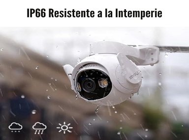 CÁMARA DE SEGURIDAD IMOU CRUISER 2 IP 3MP 2K WIFI 6 IP66 BLANCO - 5
