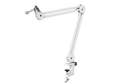 SOPORTE FIFINE BM63 BRAZO MICROFONO PREMIUM BOOM BLANCO - 1