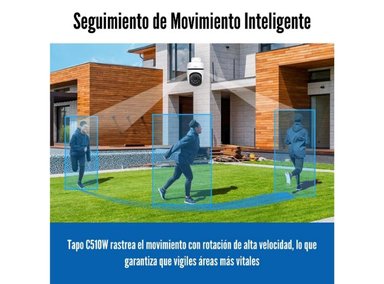 CÁMARA DE SEGURIDAD TP-LINK TAPO C510W IP WI-FI OUTDOOR 2K 3MP IP65 - 4