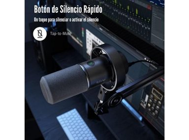 FIFINE - MICRÓFONO AMPLITANK K688 USBXLR DYNAMIC - NEGRO - 2