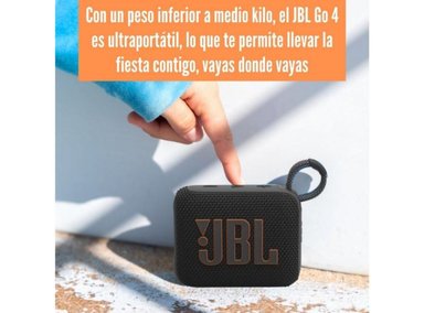 PARLANTE BLUETOOTH JBL GO 4 IP67 WATERPROOF NEGRO 5 W - 3