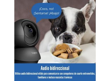 CÁMARA DE SEGURIDAD TP-LINK TAPO C211 WIFI 2K 3MP 360° NEGRO - 2