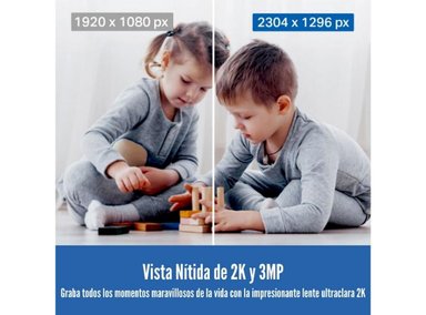 CÁMARA DE SEGURIDAD TP-LINK TAPO C211 WIFI 2K 3MP 360° NEGRO - 6